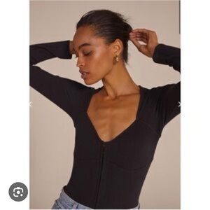 Favorite Daughter “The Kate” Ribbed Bustier Top